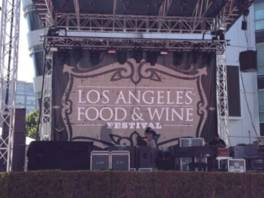 LA Food And Wine Stage