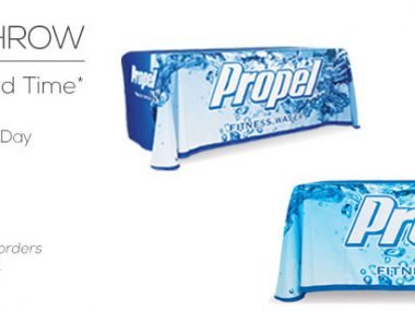 Propel Table Throw